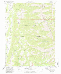 Download a high-resolution, GPS-compatible USGS topo map for Rilda Canyon, UT (1984 edition)
