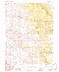 Download a high-resolution, GPS-compatible USGS topo map for Rill Creek, UT (1986 edition)