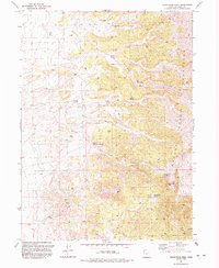 Download a high-resolution, GPS-compatible USGS topo map for Rocky Pass Peak, UT (1992 edition)