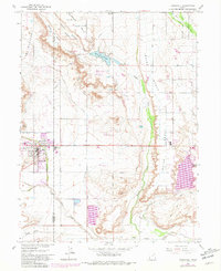 Download a high-resolution, GPS-compatible USGS topo map for Roosevelt, UT (1981 edition)