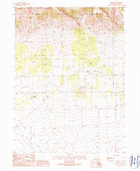 Download a high-resolution, GPS-compatible USGS topo map for Rosette, UT (1990 edition)