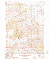 preview thumbnail of historical topo map of Box Elder County, UT in 1990