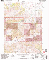 Download a high-resolution, GPS-compatible USGS topo map for Rosevere Point, UT (2006 edition)