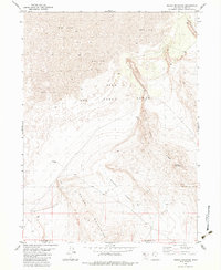 Download a high-resolution, GPS-compatible USGS topo map for Round Mountain, UT (1983 edition)