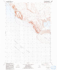 Download a high-resolution, GPS-compatible USGS topo map for Rozel Point, UT (1991 edition)