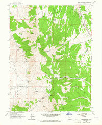 Download a high-resolution, GPS-compatible USGS topo map for Sabie Mountain, UT (1964 edition)