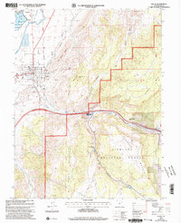 preview thumbnail of historical topo map of Salina, UT in 2001