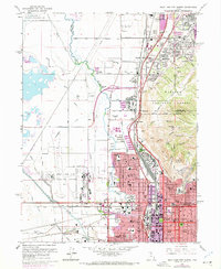 Download a high-resolution, GPS-compatible USGS topo map for Salt Lake City North, UT (1970 edition)