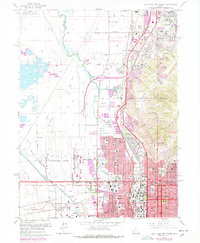 Download a high-resolution, GPS-compatible USGS topo map for Salt Lake City North, UT (1978 edition)