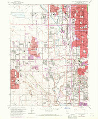 Download a high-resolution, GPS-compatible USGS topo map for Salt Lake City South, UT (1971 edition)