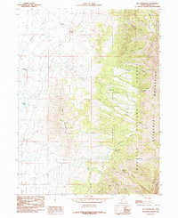 preview thumbnail of historical topo map of Tooele County, UT in 1985