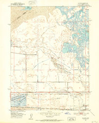 Download a high-resolution, GPS-compatible USGS topo map for Saltair, UT (1952 edition)