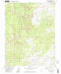 Download a high-resolution, GPS-compatible USGS topo map for San Rafael Knob, UT (1983 edition)