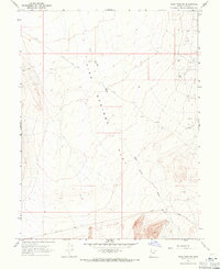 Download a high-resolution, GPS-compatible USGS topo map for Sand Pass NE, UT (1971 edition)