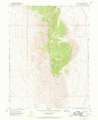 Download a high-resolution, GPS-compatible USGS topo map for Sand Pass NW, UT (1970 edition)