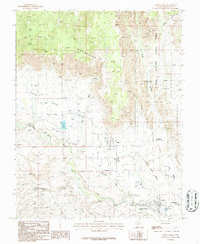 Download a high-resolution, GPS-compatible USGS topo map for Santa Clara, UT (1987 edition)