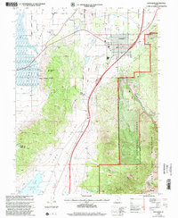 Download a high-resolution, GPS-compatible USGS topo map for Santaquin, UT (2002 edition)