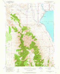 Download a high-resolution, GPS-compatible USGS topo map for Saratoga Springs, UT (1963 edition)