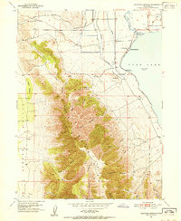 Download a high-resolution, GPS-compatible USGS topo map for Saratoga Springs, UT (1952 edition)