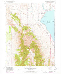Download a high-resolution, GPS-compatible USGS topo map for Saratoga Springs, UT (1978 edition)