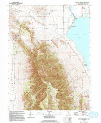 Download a high-resolution, GPS-compatible USGS topo map for Saratoga Springs, UT (1994 edition)