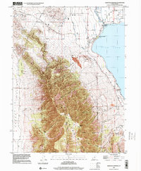 Download a high-resolution, GPS-compatible USGS topo map for Saratoga Springs, UT (2001 edition)