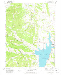 Download a high-resolution, GPS-compatible USGS topo map for Scofield Reservoir, UT (1979 edition)