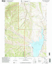 Download a high-resolution, GPS-compatible USGS topo map for Scofield Reservoir, UT (2004 edition)