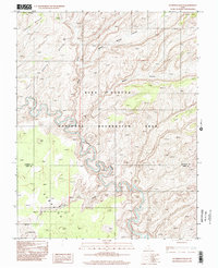 Download a high-resolution, GPS-compatible USGS topo map for Scorpion Gulch, UT (2002 edition)