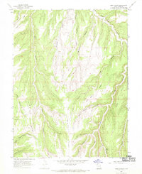 Download a high-resolution, GPS-compatible USGS topo map for Seep Canyon, UT (1969 edition)