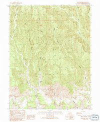 Download a high-resolution, GPS-compatible USGS topo map for Sego Canyon, UT (1991 edition)