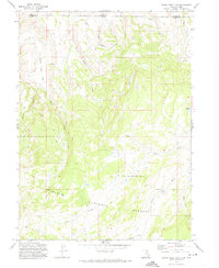 Download a high-resolution, GPS-compatible USGS topo map for Seven Tree Flat, UT (1974 edition)