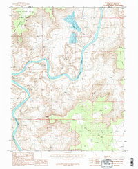 Download a high-resolution, GPS-compatible USGS topo map for Shafer Basin, UT (1987 edition)