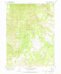 preview thumbnail of historical topo map of Cache County, UT in 1964