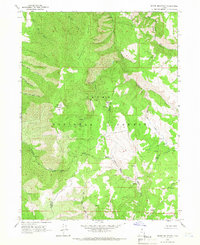 Download a high-resolution, GPS-compatible USGS topo map for Sharp Mountain, UT (1966 edition)