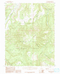Download a high-resolution, GPS-compatible USGS topo map for Shay Mountain, UT (1991 edition)