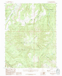 Download a high-resolution, GPS-compatible USGS topo map for Shay Mountain, UT (1985 edition)
