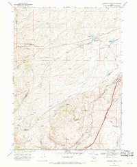 Download a high-resolution, GPS-compatible USGS topo map for Shearing Corral, UT (1970 edition)