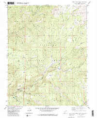 Download a high-resolution, GPS-compatible USGS topo map for Shelly Baldy Peak, UT (1981 edition)