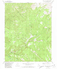 preview thumbnail of historical topo map of Beaver County, UT in 1981