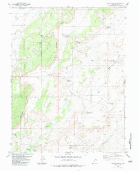 Download a high-resolution, GPS-compatible USGS topo map for Short Canyon, UT (1983 edition)