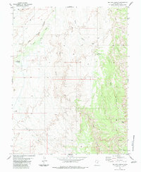 Download a high-resolution, GPS-compatible USGS topo map for Sid and Charley, UT (1983 edition)