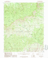 Download a high-resolution, GPS-compatible USGS topo map for Signal Peak, UT (1987 edition)