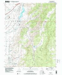 Download a high-resolution, GPS-compatible USGS topo map for Sigurd, UT (2001 edition)