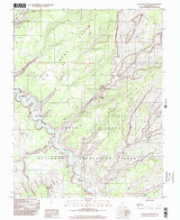 Download a high-resolution, GPS-compatible USGS topo map for Silver Falls Bench, UT (2002 edition)