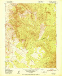 Download a high-resolution, GPS-compatible USGS topo map for Silver Peak, UT (1951 edition)