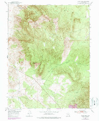 Download a high-resolution, GPS-compatible USGS topo map for Silver Peak, UT (1988 edition)
