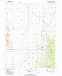 Download a high-resolution, GPS-compatible USGS topo map for Simpson Springs, UT (1993 edition)