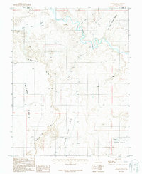 Download a high-resolution, GPS-compatible USGS topo map for Skyline Rim, UT (1987 edition)
