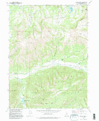 Download a high-resolution, GPS-compatible USGS topo map for Slader Basin, UT (1995 edition)